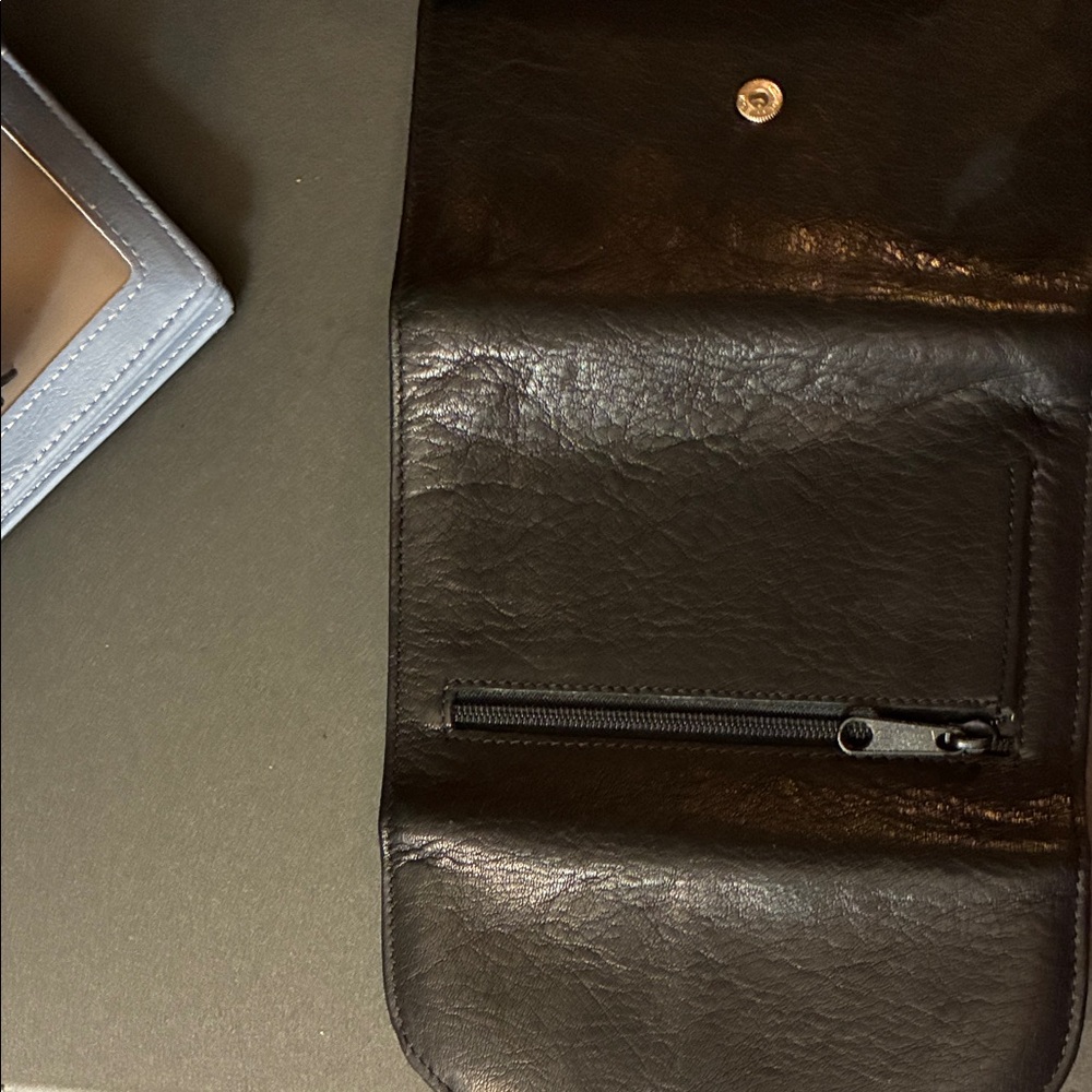 Men's Black Leather Bag